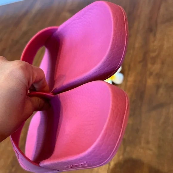 ⛔️SOLD ⛔️Gucci Pursuit GG Logo Rubber Slide On Pool Sandals Pink - Picture 3 of 17